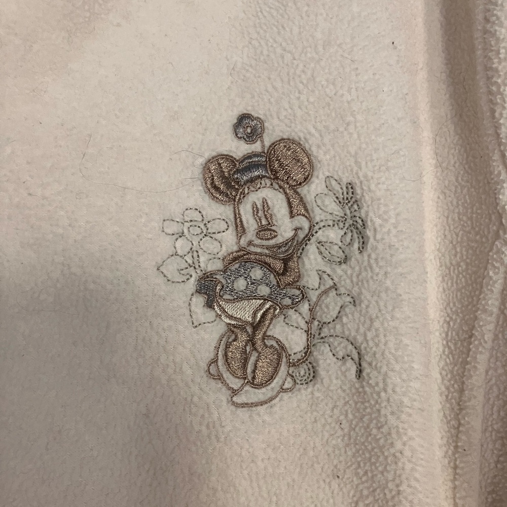 Walt Disney World Women's Cream Hooded Fleece Jacket - Picture 2 of 9